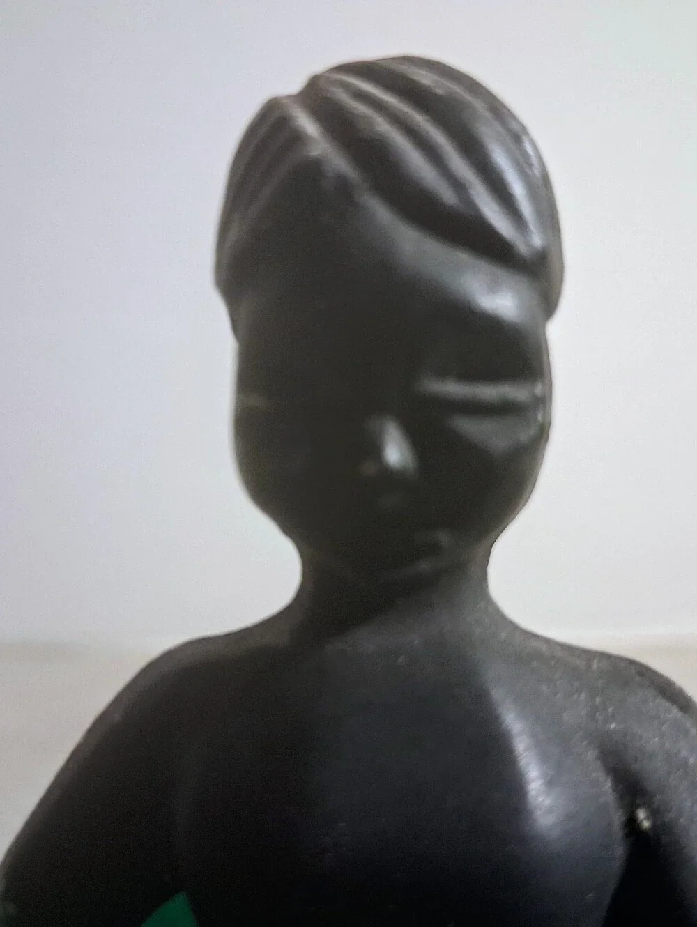 Vintage Cast Iron Cork Screw Little Boy Peeing